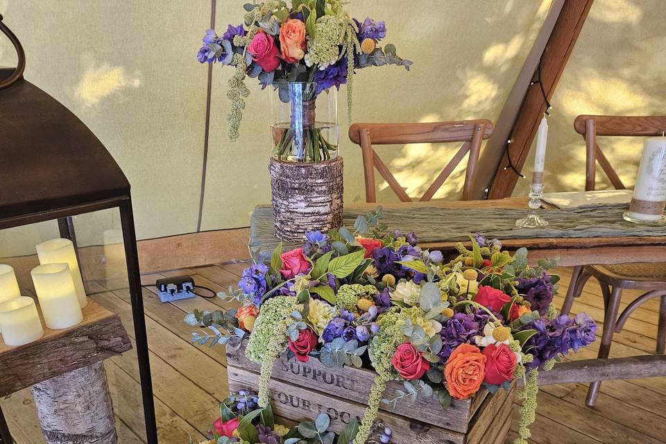 Colourful Staging