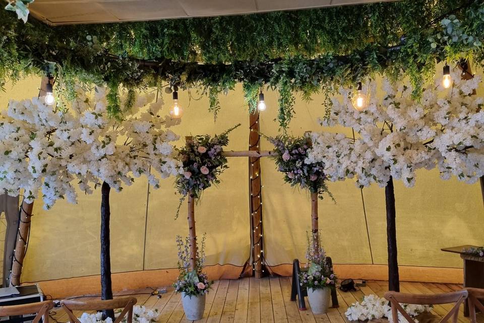 The Ceremony displays