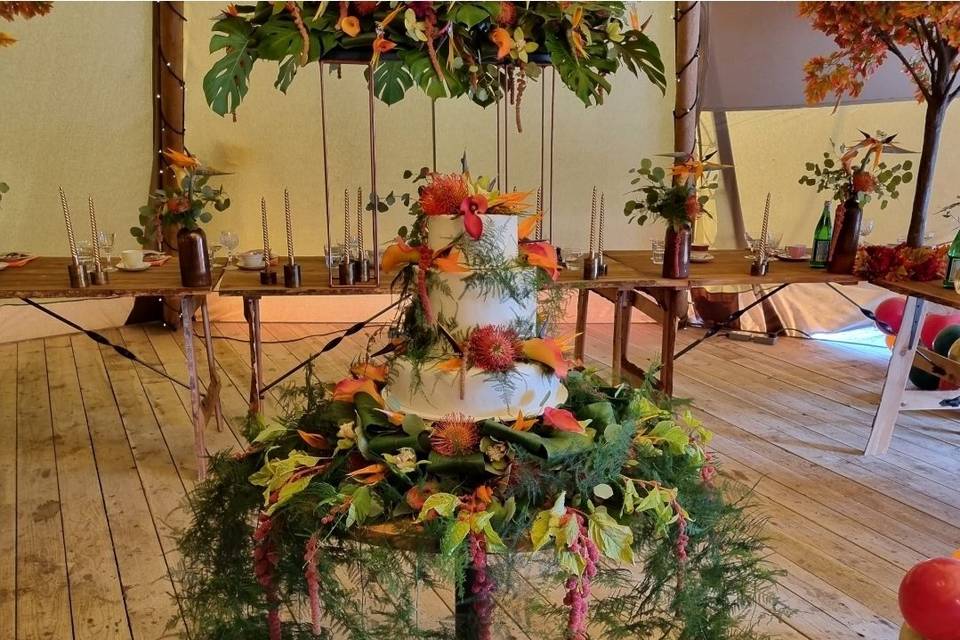 Wedding cake Flowers