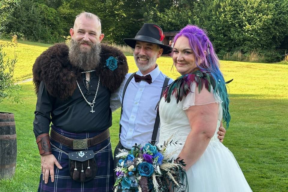 A Viking wedding.