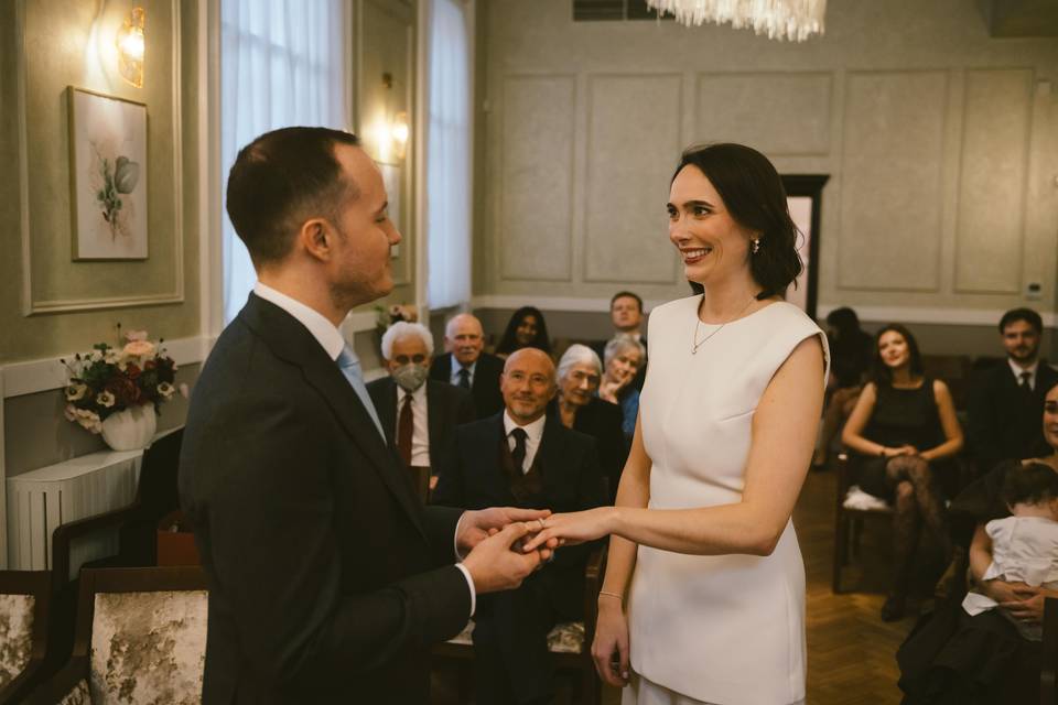 Chelsea town hall wedding