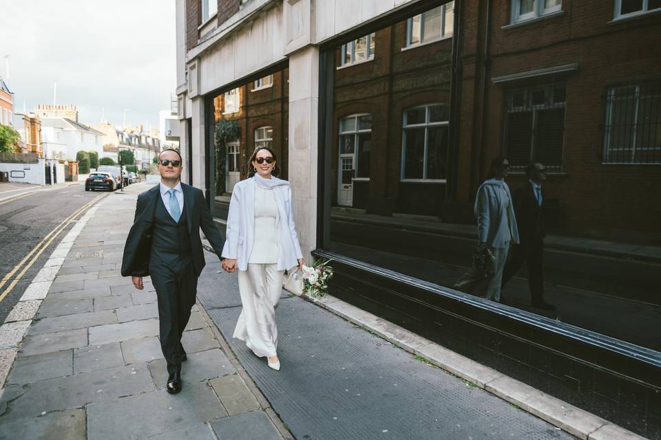 Chelsea town hall wedding