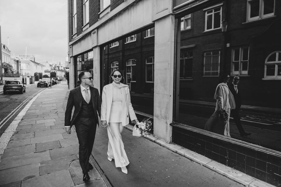 Chelsea town hall wedding