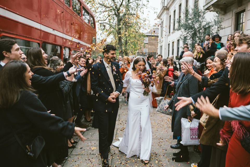 Hackney wedding