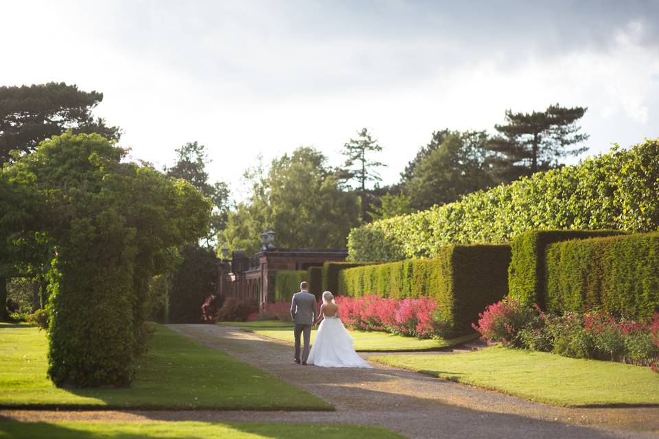 Manor House Surrounding Grounds - Photographed by Lesley Meredith Photography