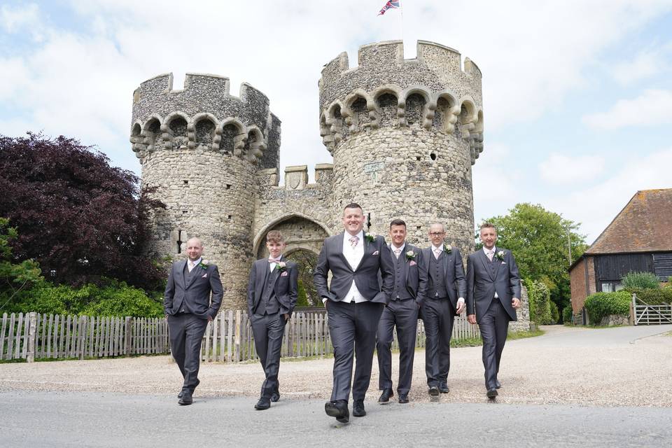 Looking dapper at Cooling Castle
