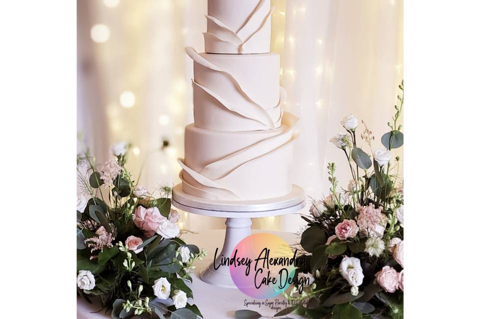 3 Tier Wedding Cake