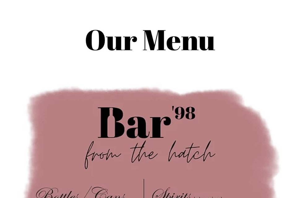 Bar 98 - From The Hatch