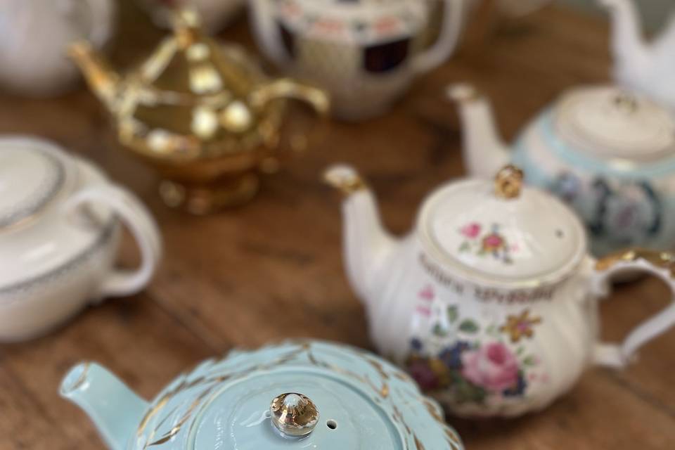 a few of our teapots