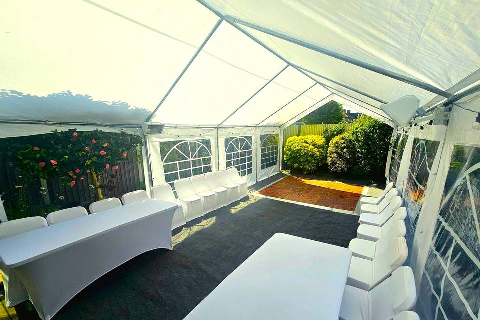 Gorgeous marquee
