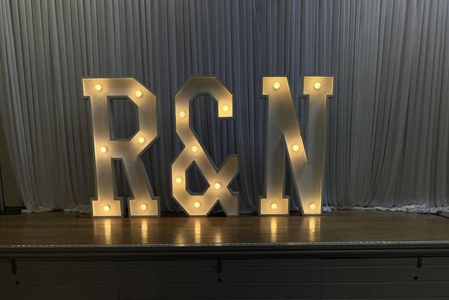 Light Up letters
