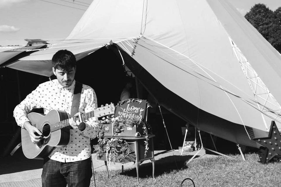 Tent wedding