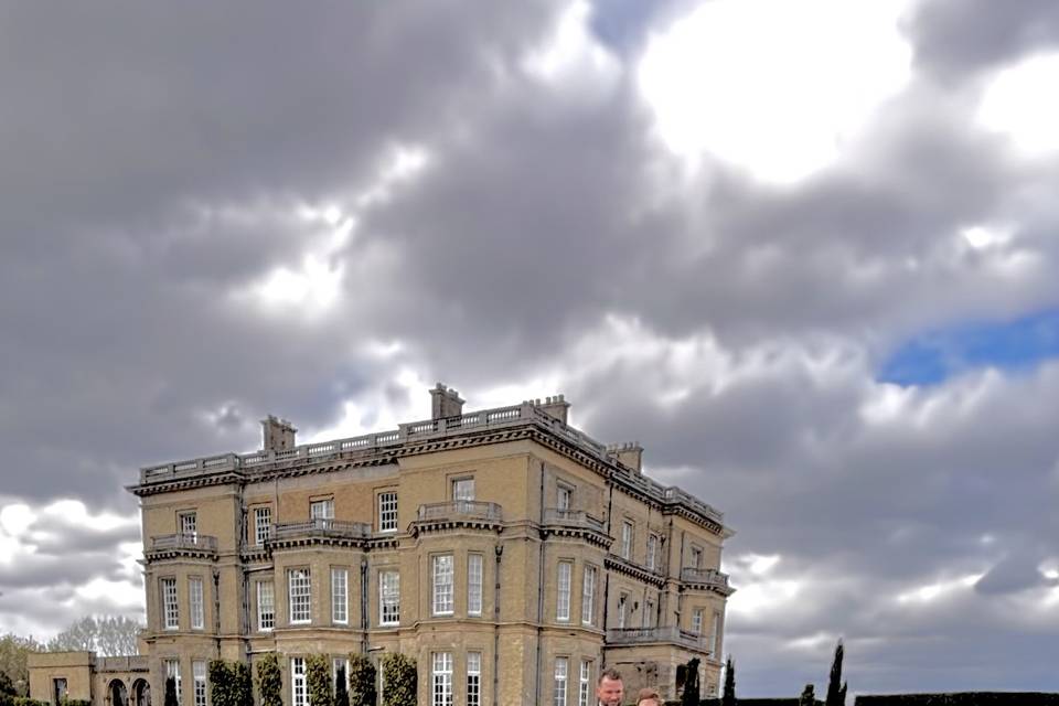 Moody skies