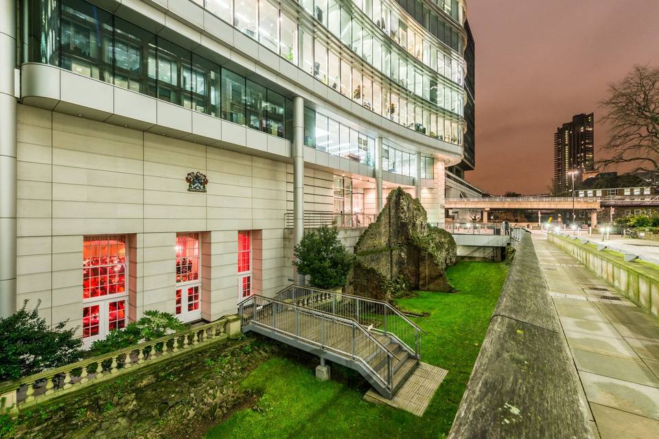 Exterior with view of Original London Wall