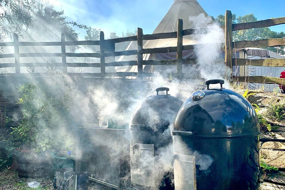 Our smokers- for tastier food!