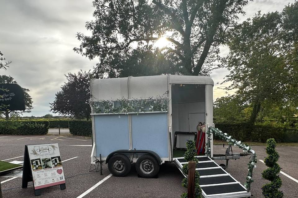 Set ready for guests