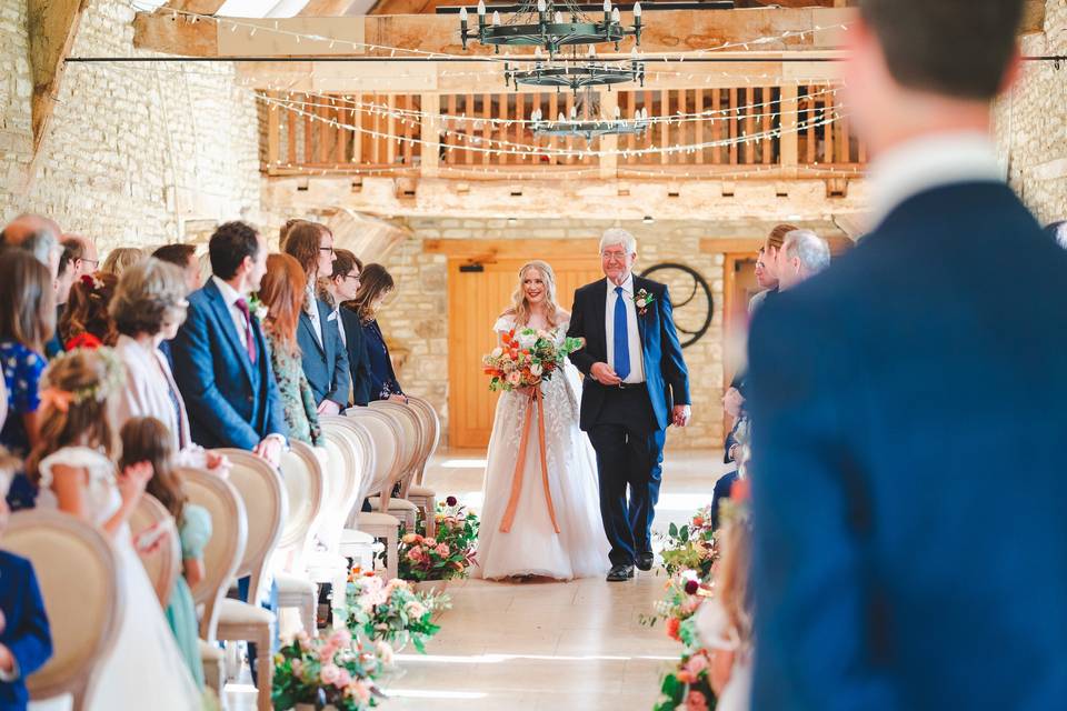 Caswell House ceremony