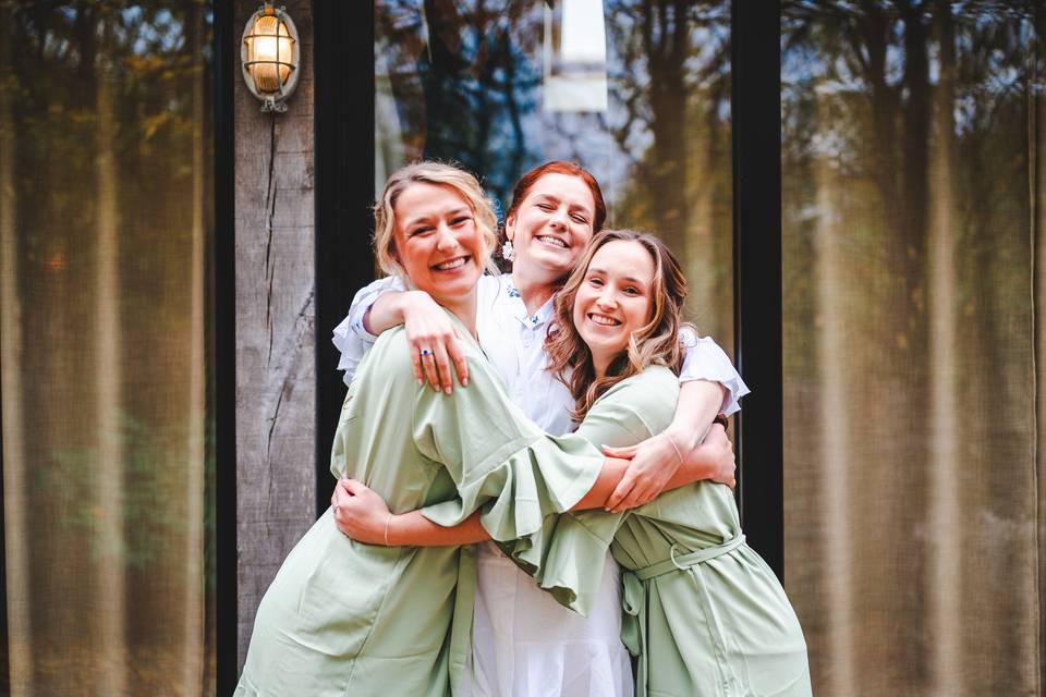 Tythe Launton bridesmaids