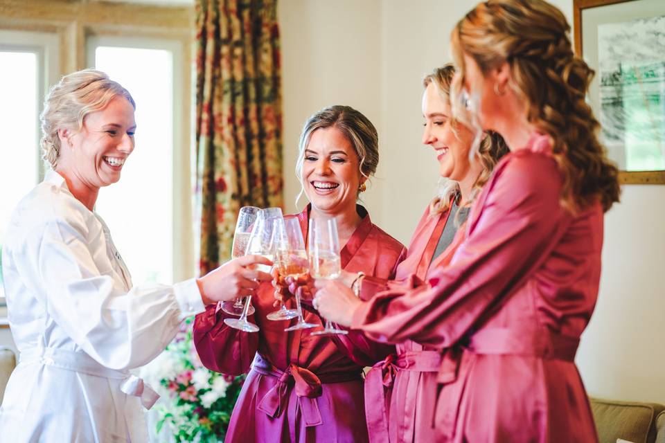 Champagne toast somerset