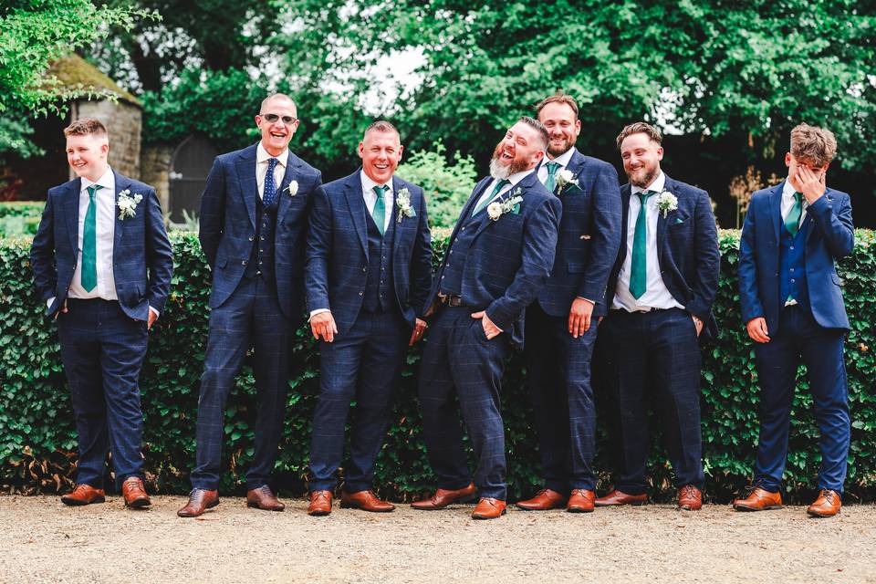 Groomsmen Group shot