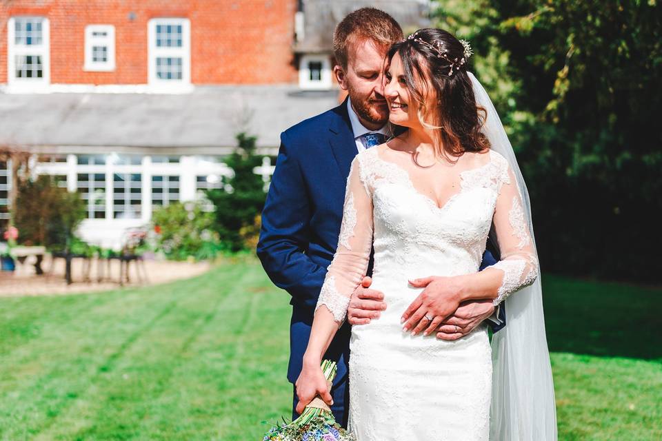 Bride and groom