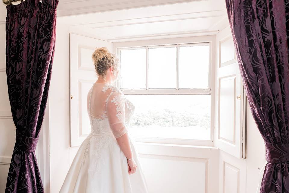 Bridal suite wortley hall