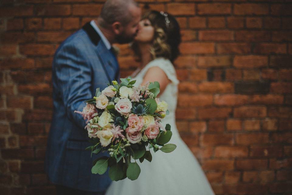 The wedding bouquet