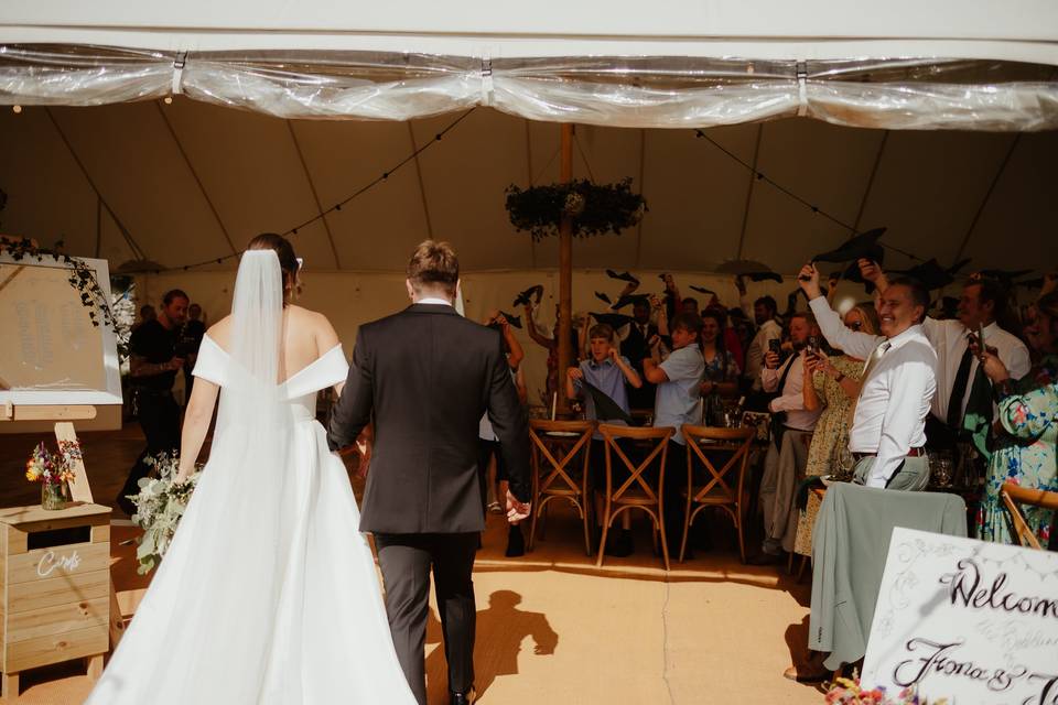 Bride & Groom Marquee