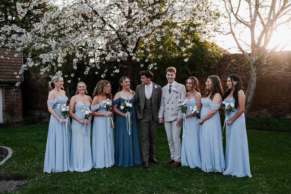 Bridesmaids & Grooms