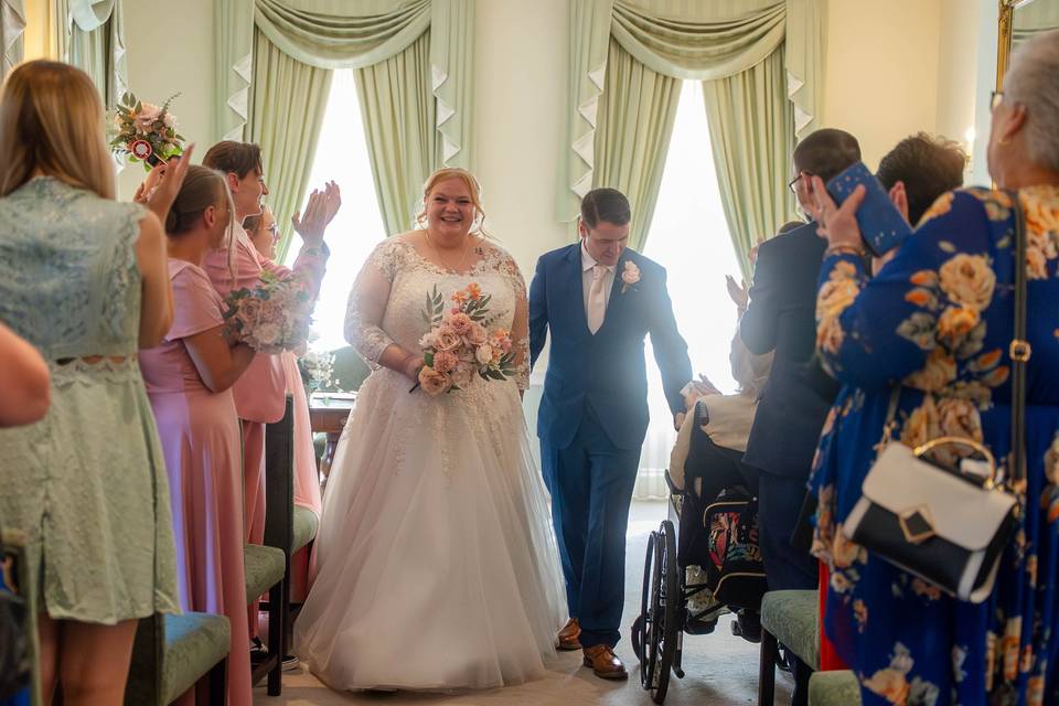 Bride and groom videography