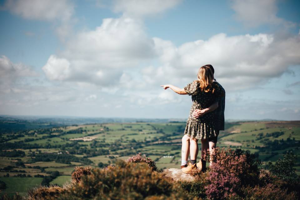 Peak District Engagement Shoot