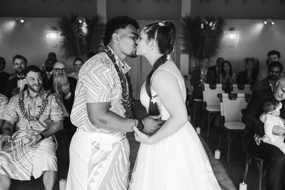 Bride and groom