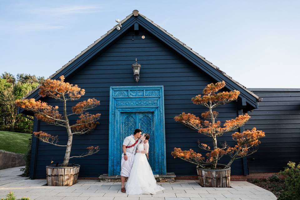 Bride and groom