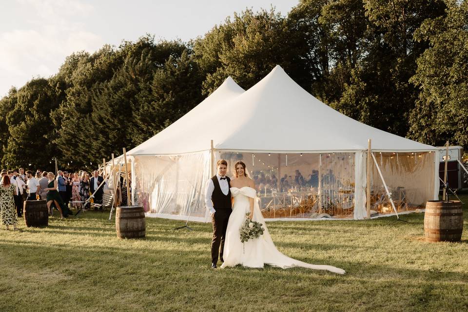 Bride & Groom Marquee