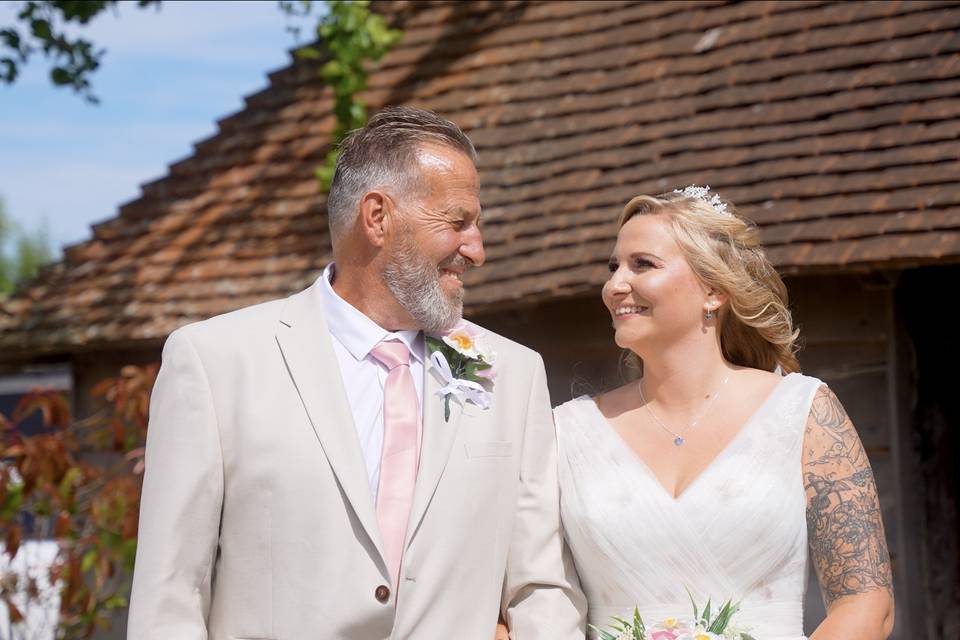 Bride and groom videography