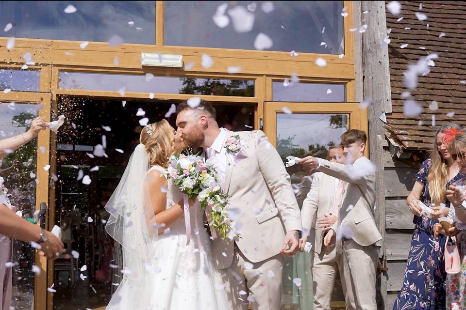 Bride and groom videography