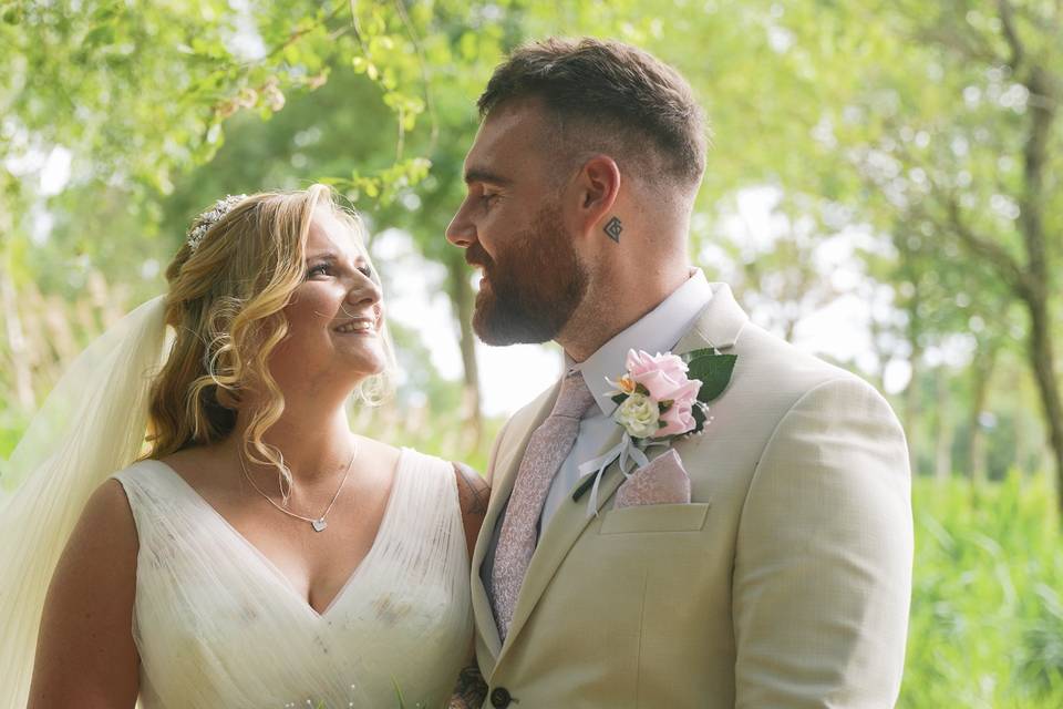 Bride and groom videography