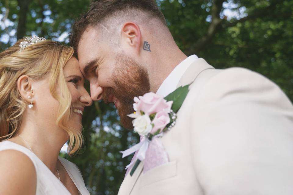 Bride and groom videography