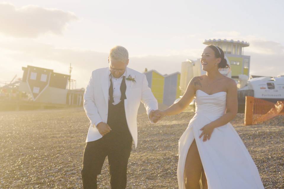 Bride and groom videography