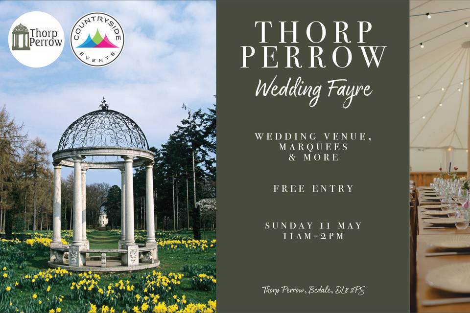 Thorp Perrow Wedding Fayre