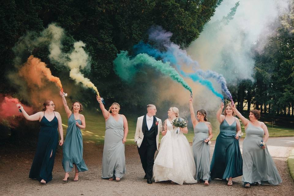 Smoke bombs