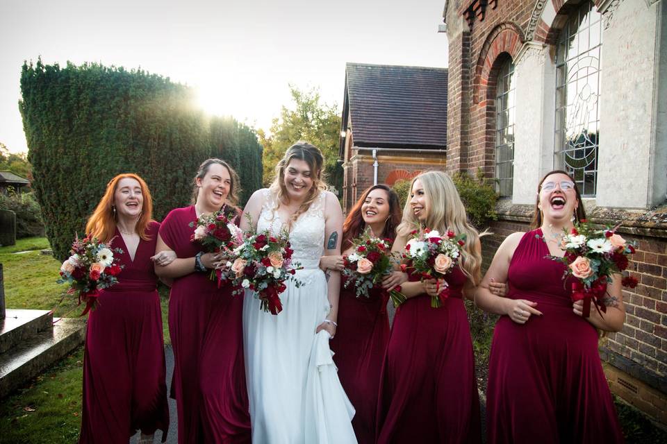 Autumn Bridesmaids