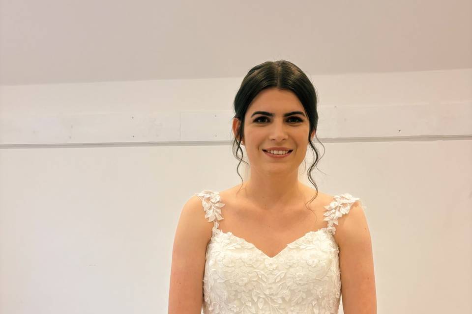 The stunning Bride