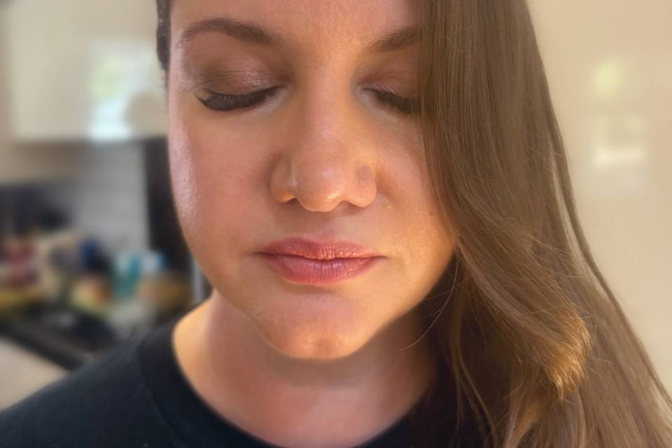 Soft glam Makeup