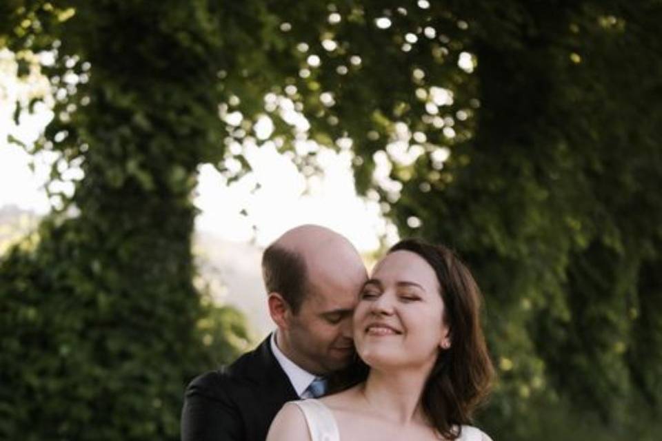 The happy couple