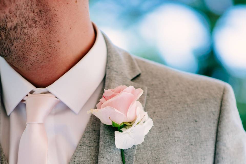 Rose buttonhole