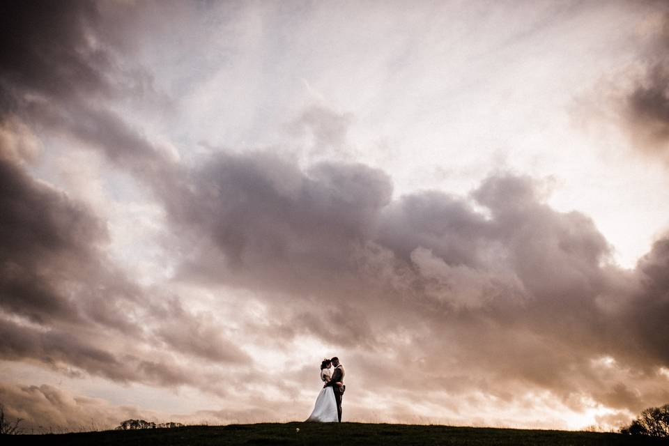 Couple & sky