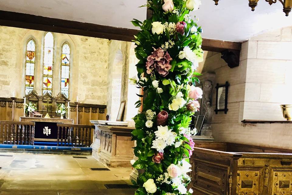 Flower column