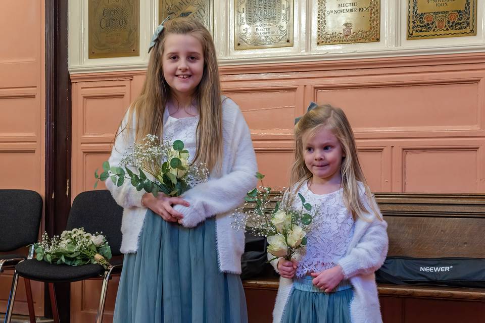 Little flower girls