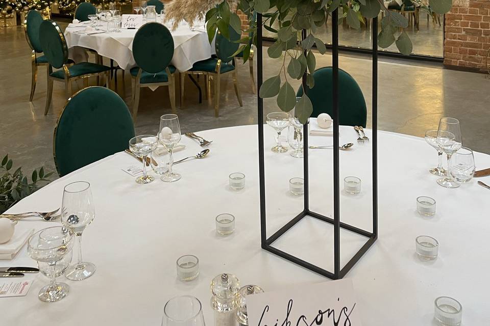 Tall flower centrepiece